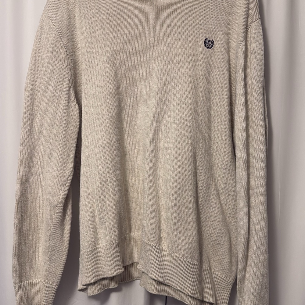 Chaps Cream Sweater